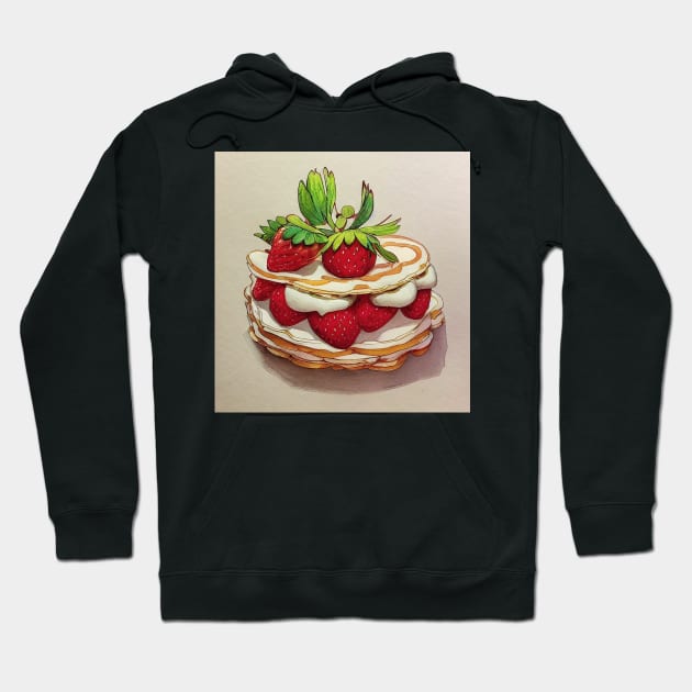 Strawberry Shortcake Hoodie by fistikci